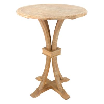 Image of Cambria Natural Round Stand-Up Table